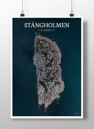 Poster av holmen Stångholmen